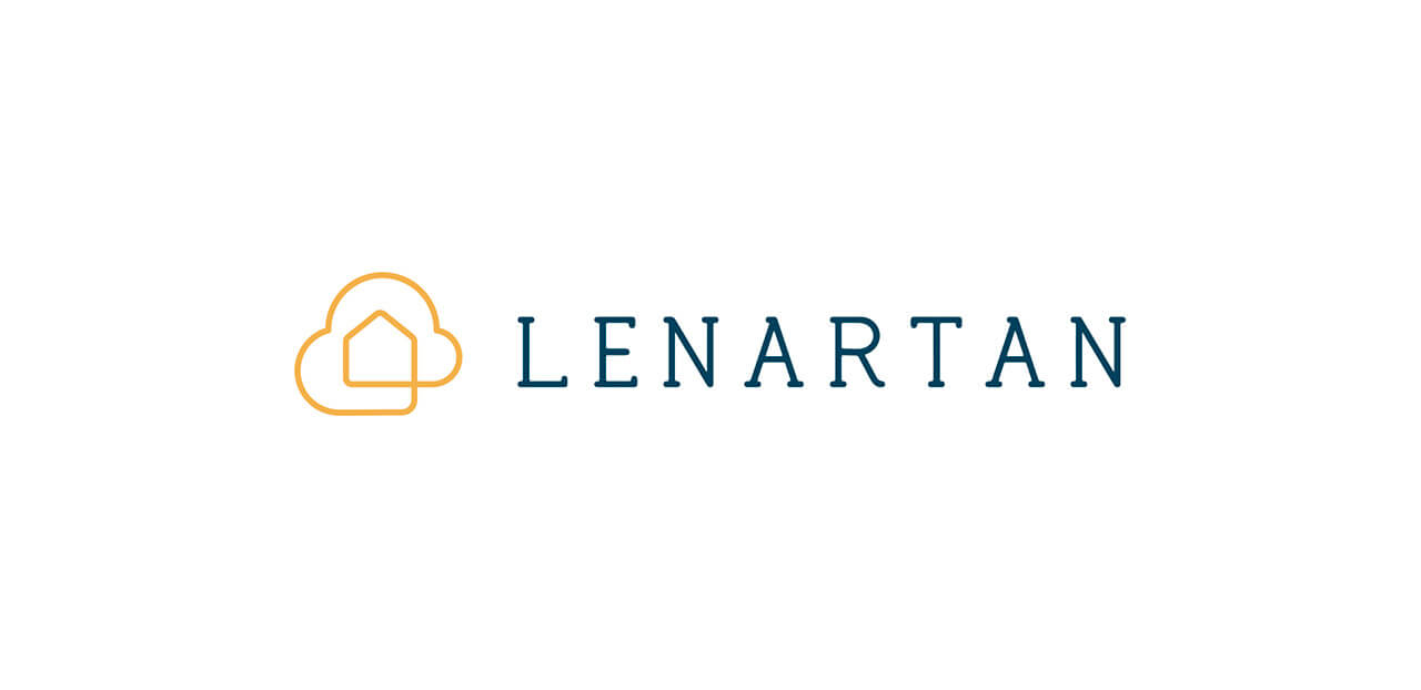 Logotipo identidade visual Lenartan