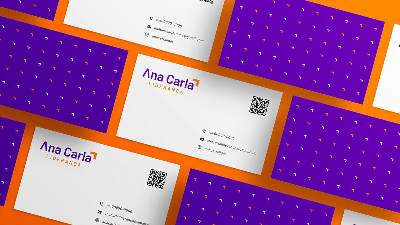 Mockup cartões identidade visual Ana Carla