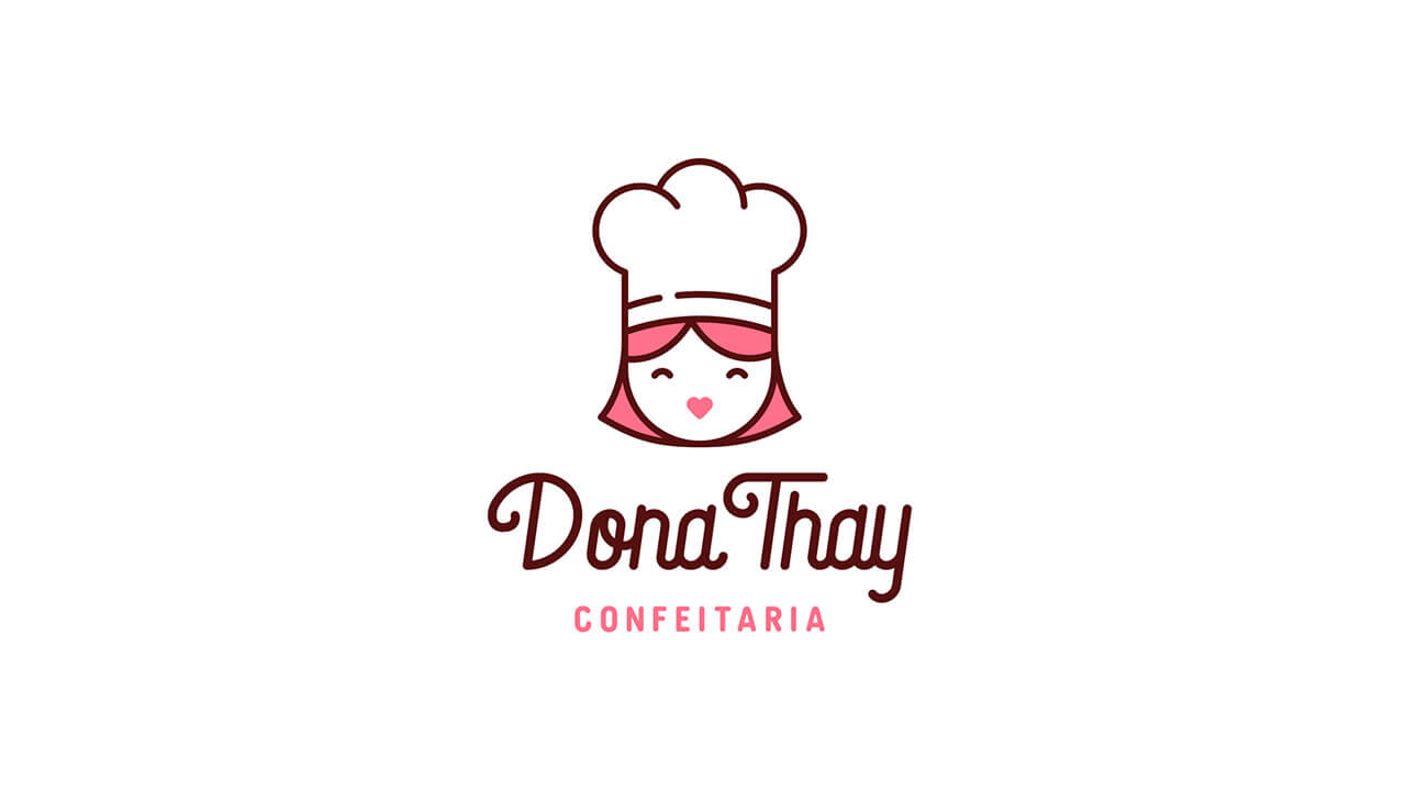 Logo identidade visual Dona Thay